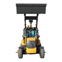 Mesin Diesel Turbocharged Backhoe Loader untuk Pemasangan Saluran & Pertanian - Fleksibel & Efisiensi Tinggi 37kW untuk Segala Pekerjaan