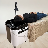 Yicheng En gros Lit de lavage portable chauffant pour spa thaïlandais, avec bassin de shampoing intégré, pour thérapie capillaire en salon
