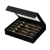 Custom Paper Cardboard Tequila Wine test Tube Bottles Packaging Box