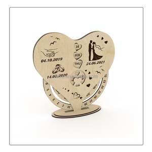 <span class=keywords><strong>Calendrier</strong></span> perpétuel <span class=keywords><strong>en</strong></span> <span class=keywords><strong>bois</strong></span> découpé au laser personnalisé <span class=keywords><strong>Calendrier</strong></span> <span class=keywords><strong>permanent</strong></span> pour la décoration de la Saint-Valentin - Product Image 5