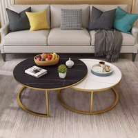 Table basse moderne de luxe et légère de style nordique Table d'appoint en bois créative pour salon canapé salon de thé pour petits appartements