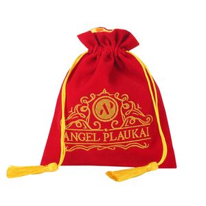 Bolsa de Perfume de Terciopelo con Cordón y Logotipo Personalizado, Funda Protectora Reciclable para Bolso, con Tamaño Personalizado para Joyería y Uso Industrial - Product Image 4
