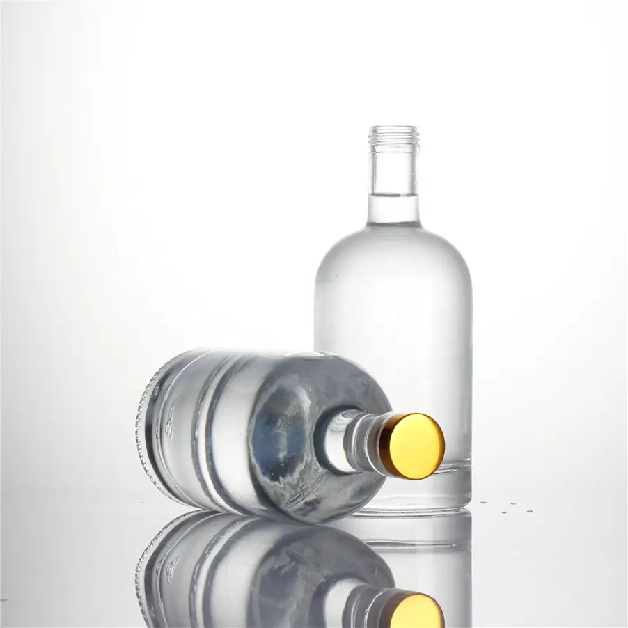 200 ml 500 ml 700 ml 750 ml 1 l espíritos licor vodka garrafas de vidro de oslo