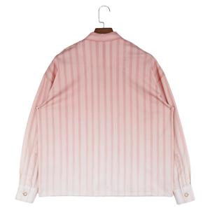 Polos <span class=keywords><strong>de</strong></span> Mezcla <span class=keywords><strong>de</strong></span> Algodón para <span class=keywords><strong>Hombre</strong></span> <span class=keywords><strong>de</strong></span> Corte Holgado con Rayas <span class=keywords><strong>de</strong></span> Color Degradado <span class=keywords><strong>de</strong></span> Nuevo Diseño - Product Image 2