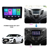 El tablero de instrumentos del coche de Radio marco para Hyundai i 30 2011-2017 Video del coche Gps de cables de navegación del coche Dash Kit de montaje