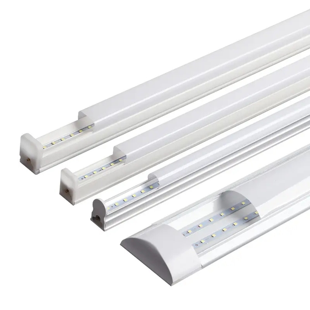 Wholesale Price LED Batten Tube Lamps 72w 96w LED Linear Purification Flat Tube Light for Office Shop Underground Parking Area