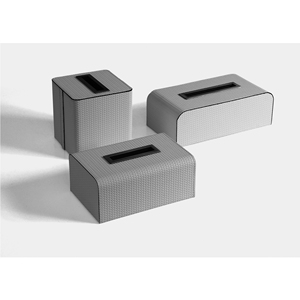 Caja de pañuelos de cuero Z-80 para coche, soporte personalizado para escritorio de Hotel, restaurante, interior y exterior, respetuoso con el medio ambiente - Product Image 1