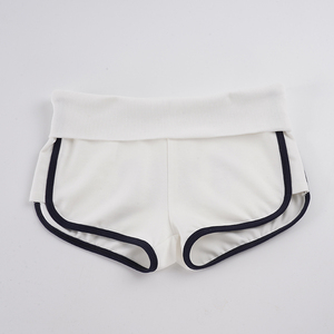 Pantalones Cortos Casuales con Diseño Minimalista de Cintura Elástica y Estampado de Números, Versátiles para el Hogar, Estilo Veraniego - Product Image 6