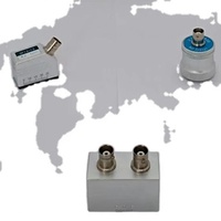 Sonda recta de onda longitudinal de doble cristal con 5MHz para medir espesor transductor detector de fallas ultrasónico NDT