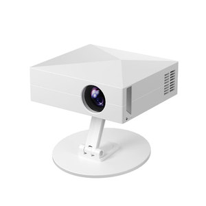 Mini-projecteur portable Android 14 à courte focale, projecteur intelligent WiFi 720P 4K intégré pour home cinéma - Product Image 1