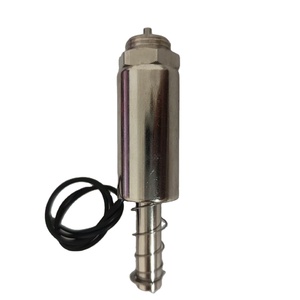 Mini T1939S-12A20 Ống tuyến tính <span class=keywords><strong>solenoid</strong></span> đẩy kéo 100% chu kỳ nhiệm vụ 5mm đột quỵ 7W 12V DC - Product Image 1