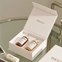 Boîte Cadeau Biodégradable Personnalisée avec Logo, Magnétique, en Carton pour Affaires, Mariage, Kraft Ondulé, Bijoux, Parfums, Bougies, Portefeuille