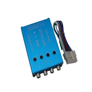 Convertidor de Audio de Alta a Baja Fidelidad HDS-4-4, Sistema de Audio para Auto RCA de 4 Entradas y 4 Salidas con Función REM Delay - Product Image 5