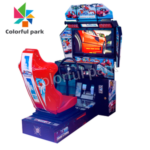 Coloré Parc <span class=keywords><strong>tour</strong></span> enfants machine <span class=keywords><strong>de</strong></span> jeu <span class=keywords><strong>de</strong></span> <span class=keywords><strong>voiture</strong></span> <span class=keywords><strong>de</strong></span> <span class=keywords><strong>course</strong></span> jeux vidéo voitures neuves - Product Image 2
