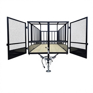 ลดราคาพิเศษ: รถพ่วงบรรทุกสินค้า Tuff Dawg 7X16 สำหรับงานภูมิทัศน์ |   ด้านข้างสูง 5 ฟุต + ประตูตาข่าย |   น้ำหนักบรรทุกสูงสุด 2000 กิโลกรัม - Product Image 1