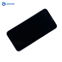 Écran tactile haute définition TFT/OLED/INCELL LCD pour iPhone XS Max, remplacement après-vente avec cadre, garantie 1 an