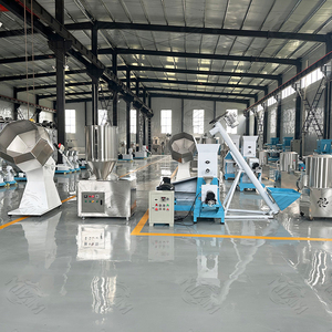 Precio de fábrica, planta de procesamiento de alimento para perros y mascotas, máquina extrusora de pellets de alimento para peces flotante, línea de producción de alimento para peces - Product Image 4