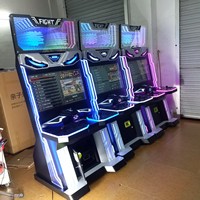 Machine d'arcade rétro de jeu vidéo de combat Vewlix