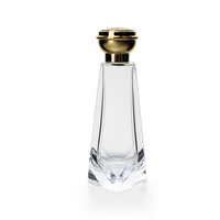 Meistverkaufte 100 Ml Glas-Parfümflasche Wiederverwendbare Quadratische Klare Parfümflasche Luxus-Parfümflaschen mit Verpackungsbox
