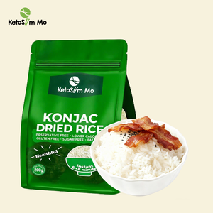 Tự nhiên glucomannan Konjac gạo satiety Viện trợ cho kiểm soát cân nặng shirataki gạo khô - Product Image 1