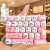 26-Key Keycap Keyboard Keychain Keycaps Mechanical Bag Accessories Gift