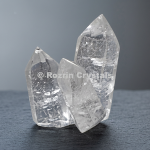 Cristales de Rozrin, Cuarzo Transparente Curativo, Ágata Grabada, Piedra Preciosa Curativa - Product Image 3