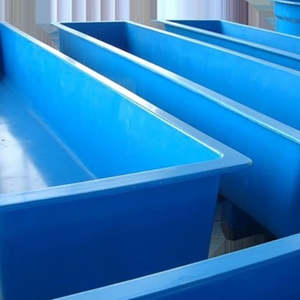 Bacs d'éclosion en PRV de haute qualité résistants à la corrosion avec services de soudage/découpe haute résistance pour l'élevage de crevettes et de poissons - Product Image 5