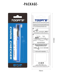 TOOPRE Chỉ Báo Hao Mòn Xích Xe Đạp Bằng Hợp Kim Nhôm Thiết Bị Đo Dây Xích Xe Đạp Leo Núi Dụng Cụ Sửa Chữa Xe Đạp - Product Image 5