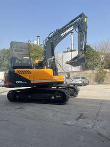 Excavadora de cadenas Hyundai 220LC-9S usada de alta calidad, modelo 2023, 22 toneladas, capacidad de cazo de 2.1m, en buen estado, excavadora hidráulica - Product Image 3