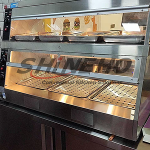 Exhibidor de Comida Caliente <span class=keywords><strong>KFC</strong></span>, Acero Inoxidable, Eléctrico, de Lujo, Buffet, Calentador de Comida en Venta - Product Image 5