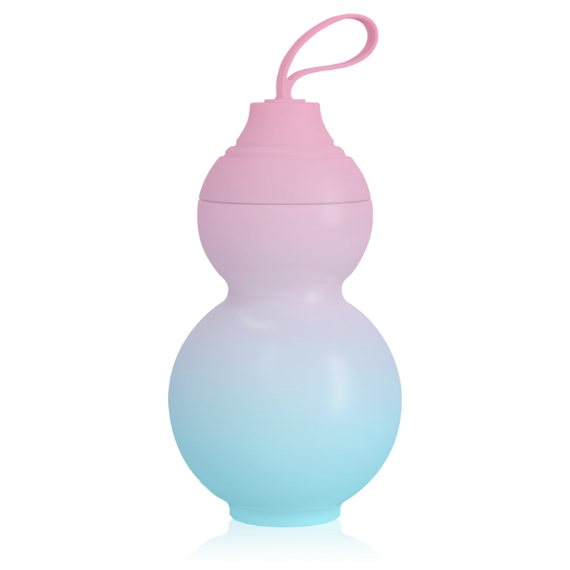 Dégradé rose bleu avec corde