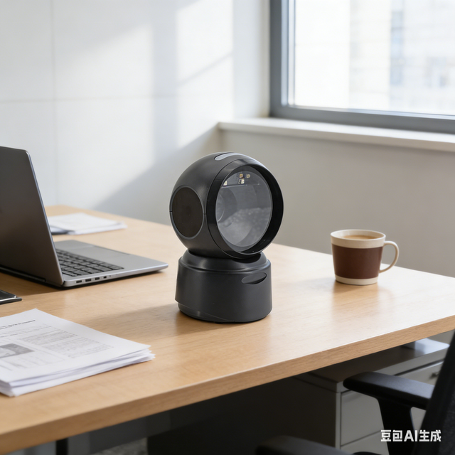 2D Barcode Scanner Omnidirectional Barcode Scanner USB Port POS Scanner for Retail Store Supermarket