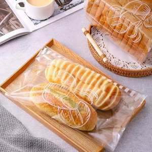 Food Grade <b>Clear</b> Gusseted <b>Plastic</b> Bread <b>Bags</b> for Homemade Bread and Bakery Loaf - Product Image 5