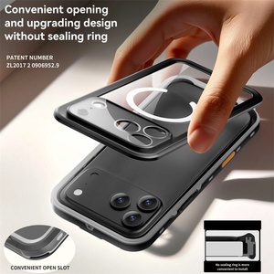 For iphone 17 Pro Max Waterproof case Full Cover Anti slip Ip68 Scratch Resistant,for iphone 17 Waterproof <b>Wireless</b> case - Product Image 6