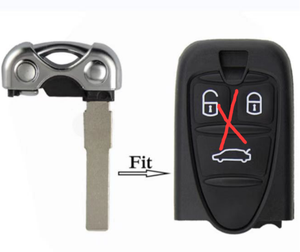 Lame de clé d'urgence non coupée Lame d'insertion d'urgence pour clé intelligente pour <span class=keywords><strong>Alfa</strong></span> <span class=keywords><strong>Romeo</strong></span> 159 156 Spider Brera - Product Image 5