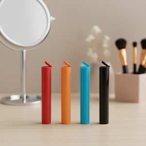 Tubos de Plástico Personalizados con Tapa Abatible, 16mm 19mm, para Brillo Labial, Material PP Resistente con Impresión de Logotipo - Product Image 2