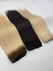 Capelli Russi Remy Invisibili Più Resistenti a Doppia Trama per Volume - Product Image 3