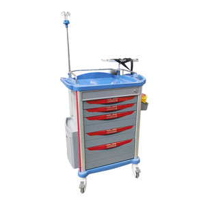 Chariot médical d'urgence Maijie 750*475*960mm avec freins pour usage hospitalier - Product Image 5