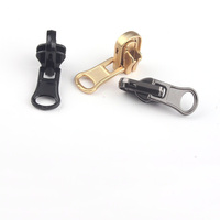 3 #5 #8 # Extracteur de fermeture à glissière rotatif moulé Curseur de fermeture à glissière réversible pour fermeture à glissière en résine
