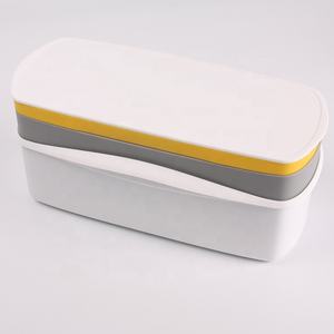 หม้อหุงข้าวพลาสติกสำหรับไมโครเวฟ,หม้อนึ่งอาหารทำจากพลาสติกทนความร้อนพร้อมที่กรอง - Product Image 6