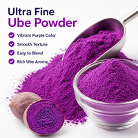 Poudre d'Ube de marque privée des Philippines, Poudre d'igname violette prête à être expédiée, Fournisseur d'ingrédients OEM ODM, Approvisionnement en gros direct usine
