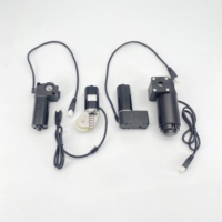 Tables élévatrices étanches 24V pour bicyclette électrique, moteur à courant continu brossé à vitesse variable Micro Smart Home, ventilateurs de bateau pour imperméabilisation