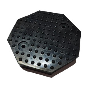 Almohadilla de goma octogonal con orificio de almohadilla de pie de goma para elevador de automóviles Saadian <span class=keywords><strong>Texu</strong></span> Dahan Maxon Accesorios - Product Image 6