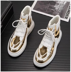Spring and Summer 2025 New Men's High Cut Thick Soled <b>Height</b> <b>Increasing</b> <b>Shoes</b>, Fashionable Outdoor Casual <b>Shoes</b> - Product Image 2