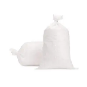 Белая полипропиленовая тканая ткань PP мешок для песка PP сплетенный мешок для подачи пластиковый PP сплетенный мешок для семян зерна рисовой муки