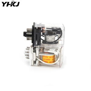 JTX-2C/Rơ Le Trung Gian Nhỏ 3C Rơ Le Điện Từ 10A Tròn 8 Feet 11 Feet 12V24V220V380V - Product Image 4