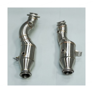 ท่อไอเสียสำหรับ Mercedes-Benz C43 E43 E400/W205 M276 3.0T  แบบสแตนเลสสตีล 304  ท่อลง - Product Image 3