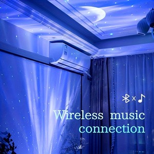 Proyector LED Aurora, Lámpara Proyector de Cielo Estrellado de Galaxia, Luces del Norte, Decoración para Dormitorio, Habitación, Hogar, Lámparas Nocturnas, Regalo - Product Image 6