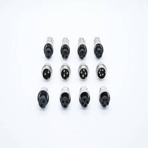 Soulin Vente en gros GX16 <span class=keywords><strong>9</strong></span> <span class=keywords><strong>broches</strong></span> en alliage de zinc Audio vidéo <span class=keywords><strong>DIN</strong></span> <span class=keywords><strong>Connecteur</strong></span> d'aviation personnalisé <span class=keywords><strong>9</strong></span> <span class=keywords><strong>broches</strong></span> à montage sur panneau Prise mâle/femelle circulaire - Product Image 6