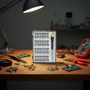 Jeu de 33 embouts de précision Stanley avec poignée pour la réparation électronique - Product Image 3